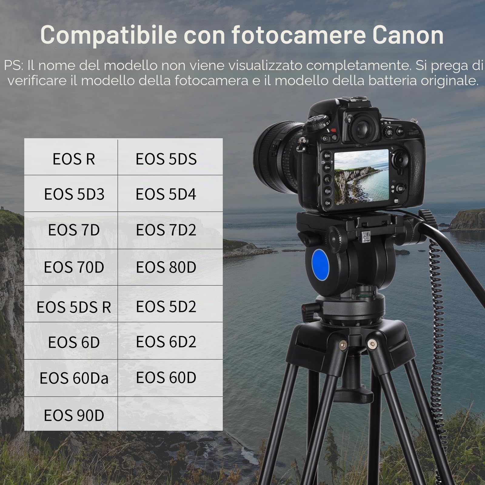 King Ma LP-E6 Batteria fittizia decodificata LP-E6 Sostituzione batteria con cavo adattatore di alimentazione a molla di tipo C per fotocamere Canon EOS 5D4 80D 5D2 5D3 70D 60D 6D 7D2 7D 5DRS 6D2 R7