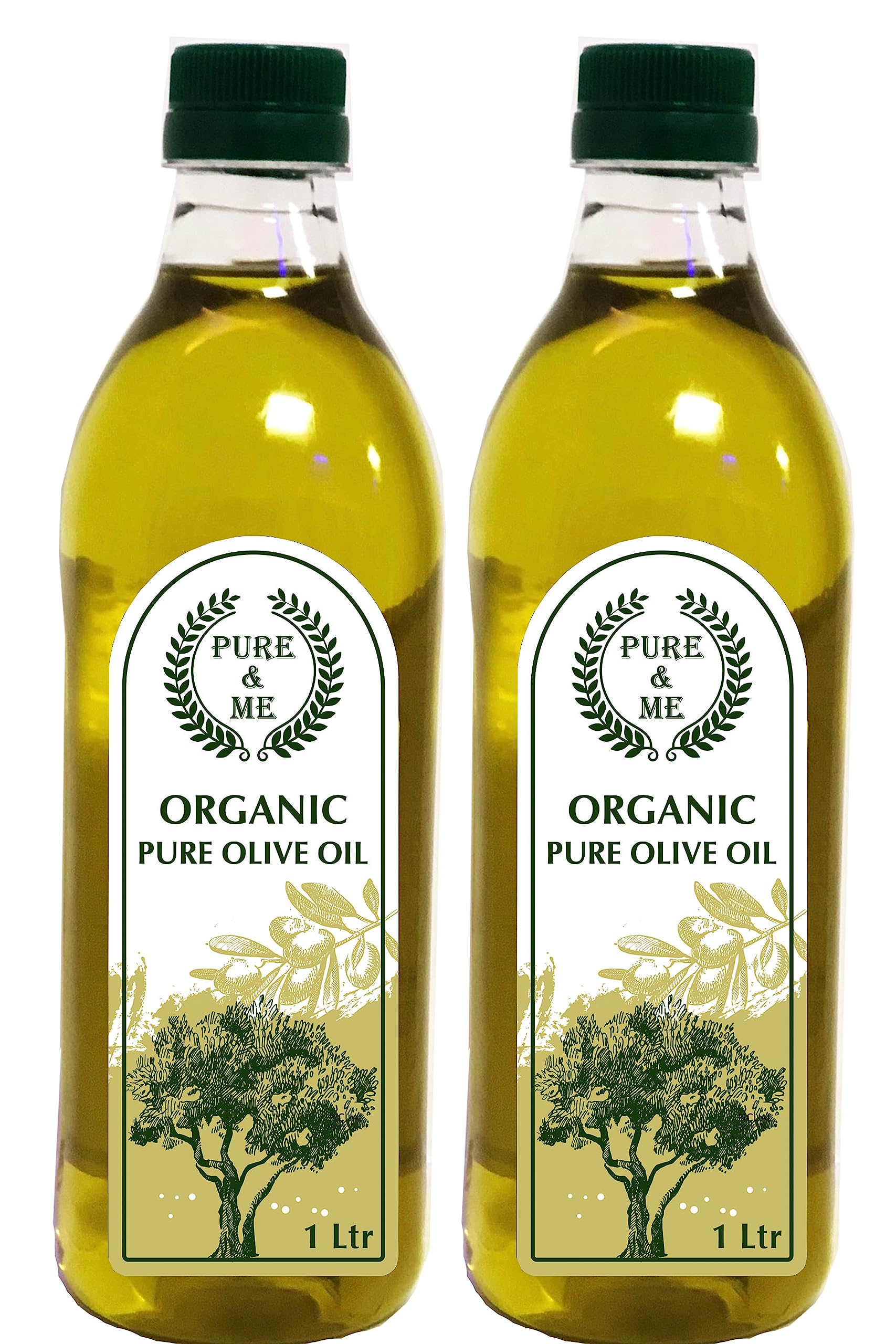 Pure & Me Pure Olive Oil- Ideal for All Indian Cooking- Suitable for Deep Frying - 1L Pack of 2 (B0CBWYHFFC) Amazon Price History, Amazon Price Tracker