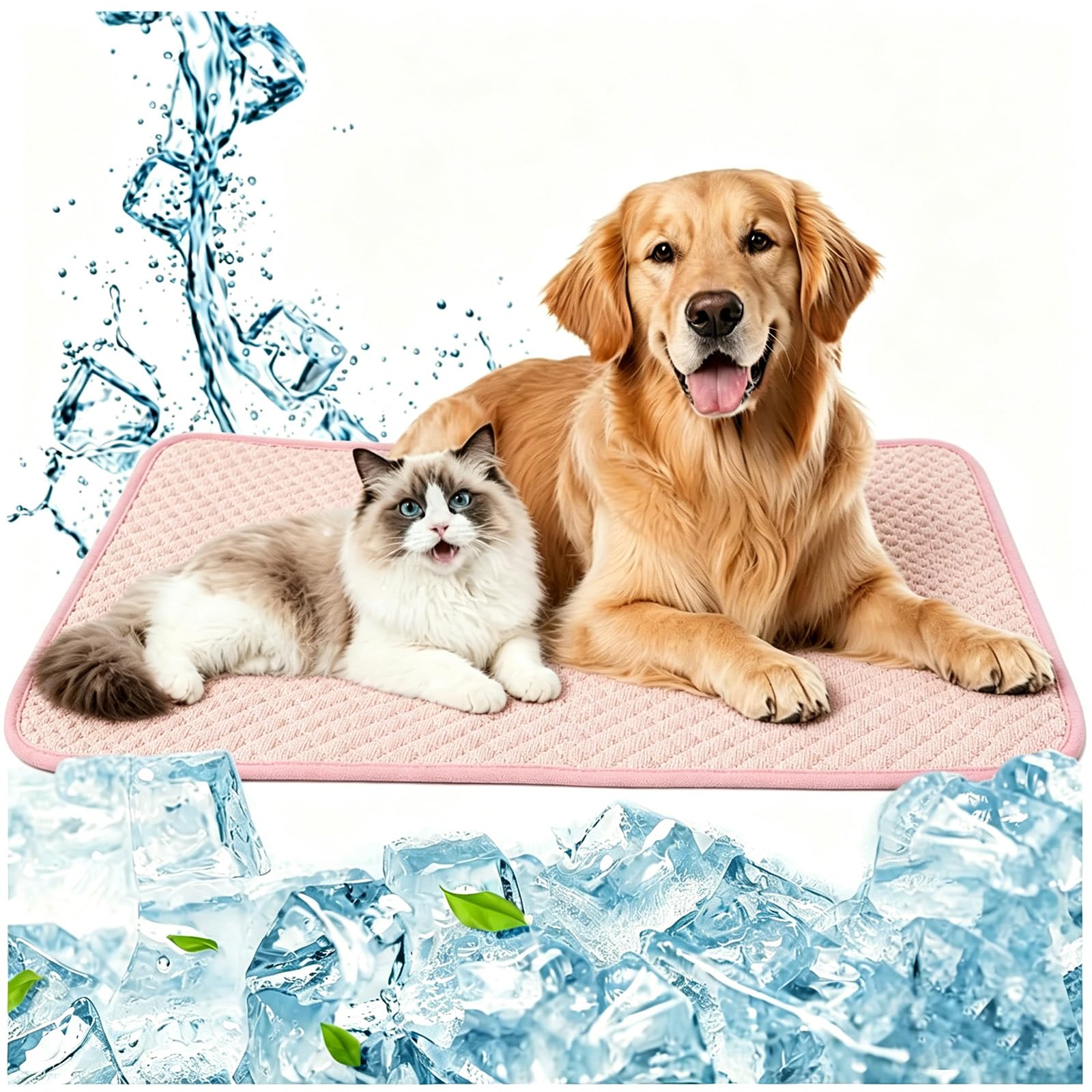 Dog Cooling Mat with Pressure-Activated Technology，style 3：40 * 30cm