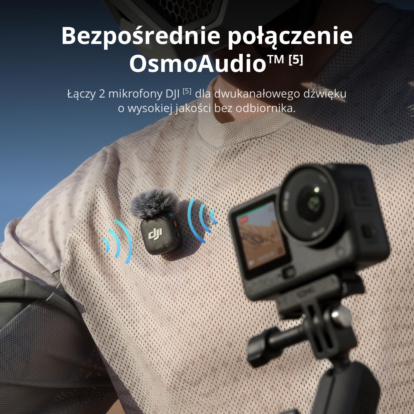 DJI Osmo Action 6 Capture More Combo, kamera sportowa 8K do różnych scenariuszy | 1/1.1″ Square Sensor, f/2.0–f/4.0 Variable Aperture, Cold-Resistant Design, 4hrs Battery, With 1.5m Extension Rod