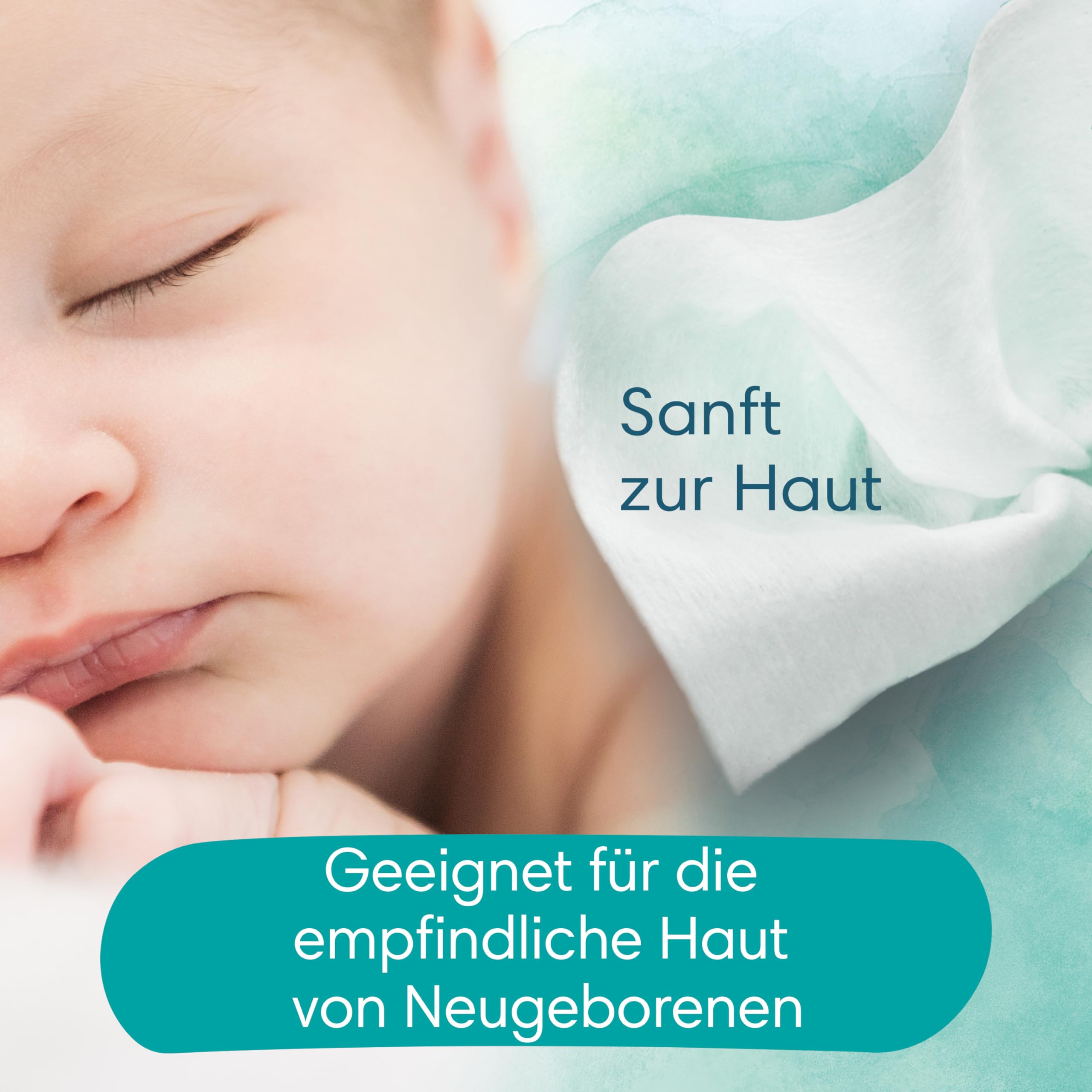 Pampers Harmonie New Baby Feuchttücher 24 Packungen mit jeweils 46 Feuchttüchern - 1104 Feuchttücher, die helfen, den natürlichen pH-Wert der Haut wiederherzustellen