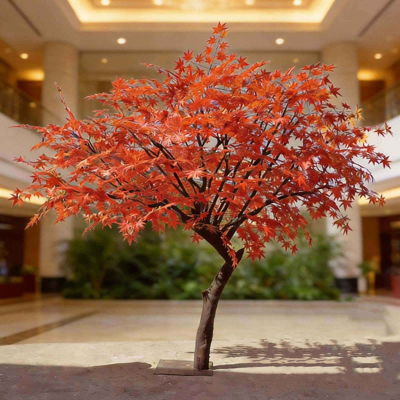 Grande Acero Rosso Artificiale, Stile Giapponese, Decorazione Da Giardino