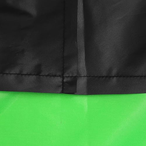 Miniatura 6 de uxcell XXXL 190T Protector contra Lluvia y Polvo Negro+Verde para Motocicleta y Patinete 116 pulgadas para Kawasaki