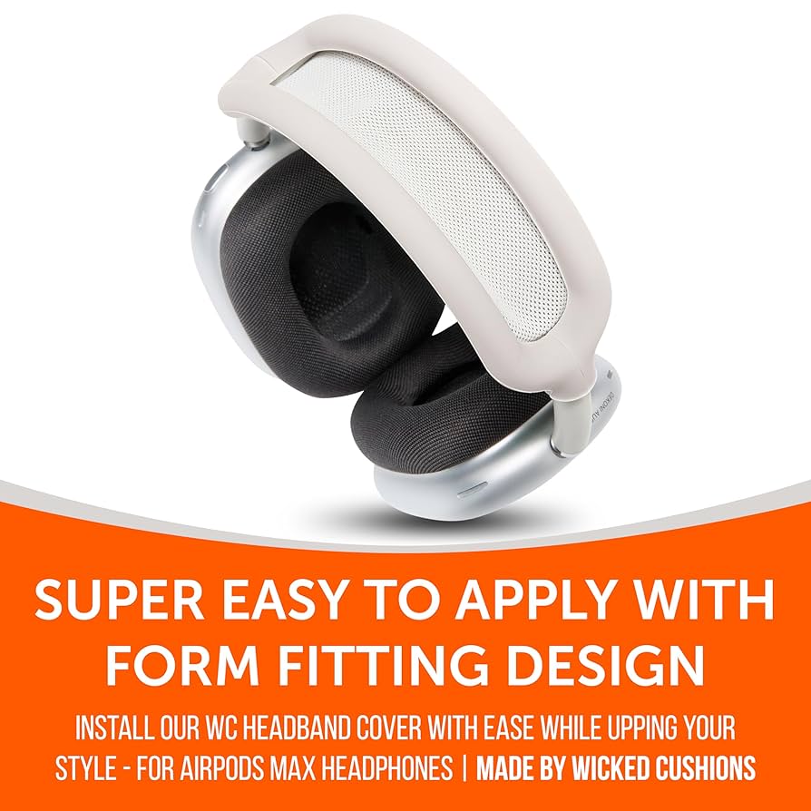 AirPods Max ホワイト 保証有り Apple Airpods Max With Logo, Pop Up & Free Leather Case