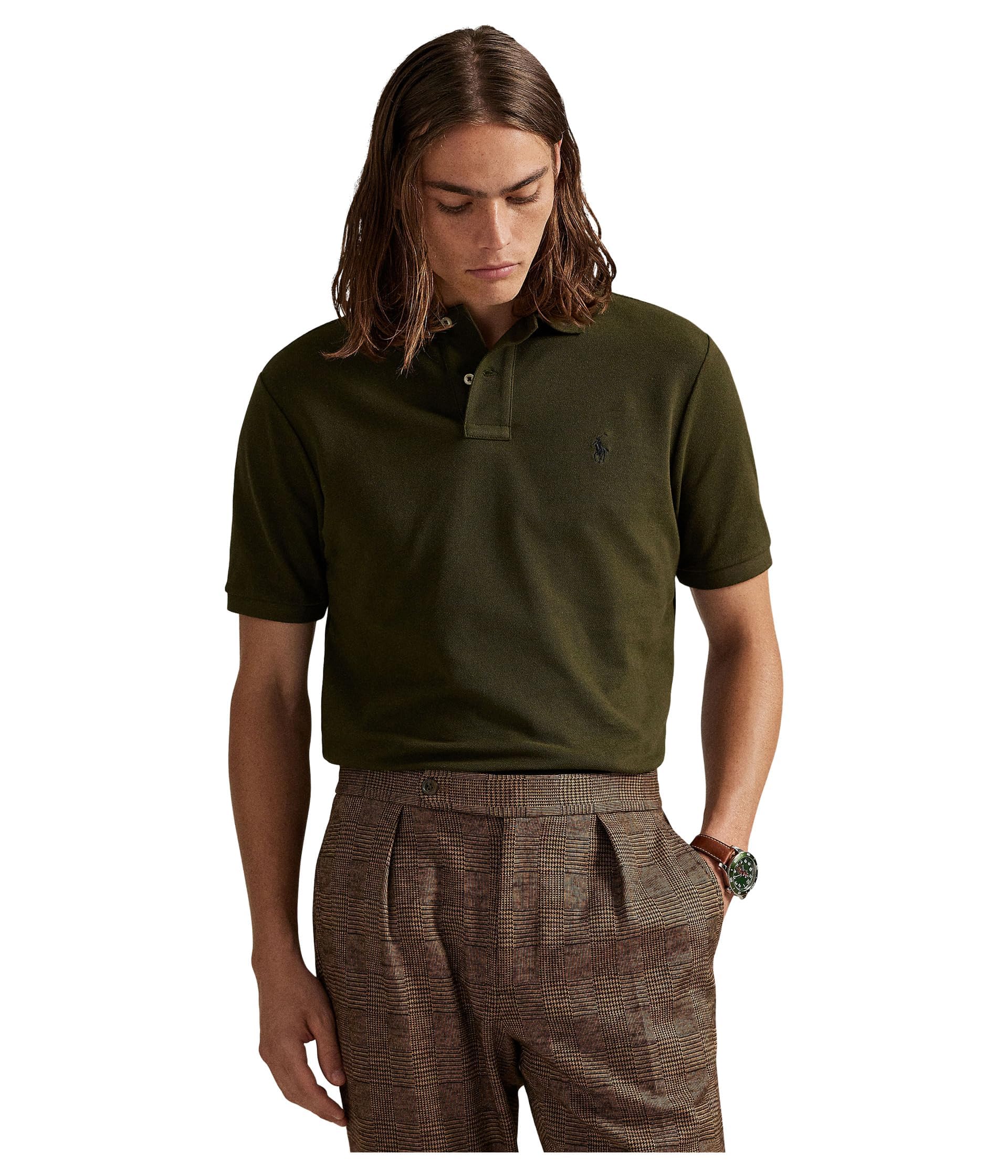 POLO RALPH LAUREN Classic Fit Mesh Polo Shirt