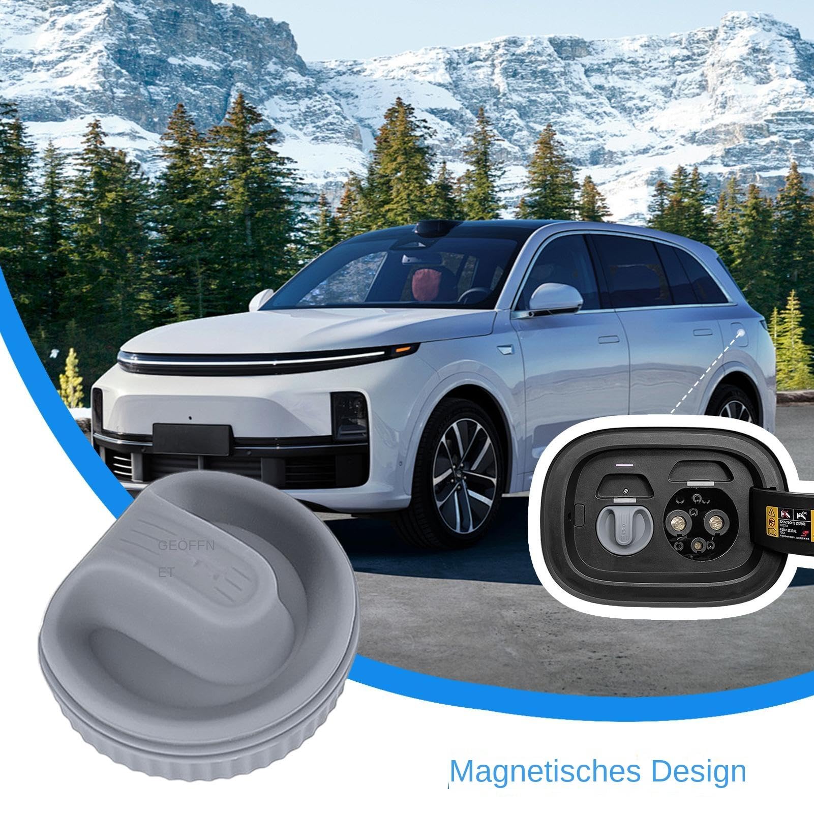 Cappuccio Protettivo In Silicone Per Porta Di Ricarica EV – Impermeabile E Antipolvere Per Spine Di Caricatori Auto Elettriche