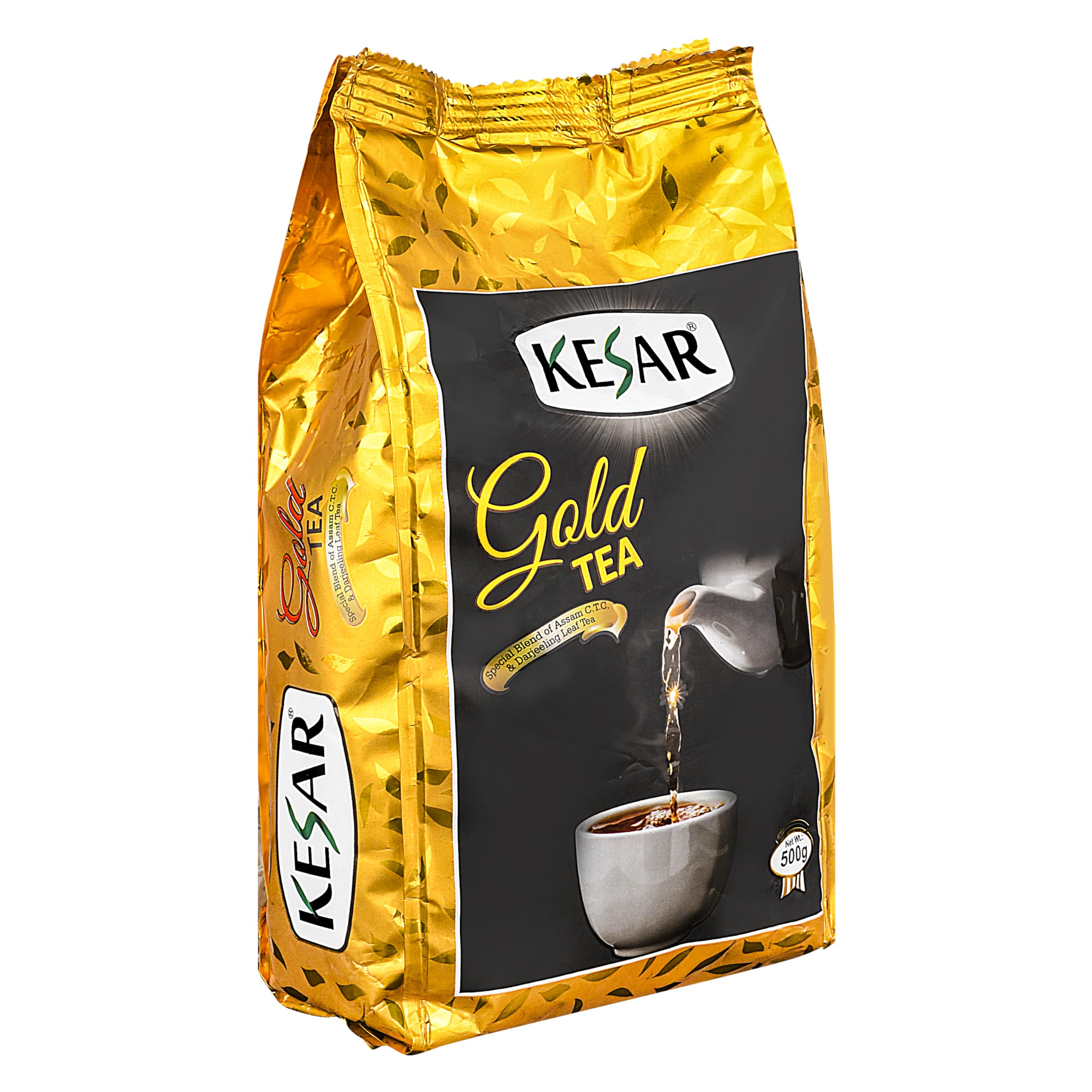 Kesar Tea Gold 500gm /Rich Golden Colour &Invigorating Aroma/Strong Tea/Kesar Gold Tea