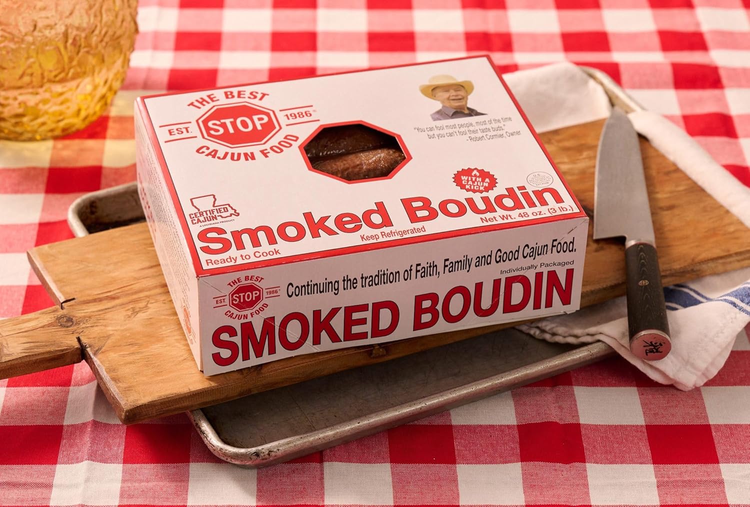 Best Stop Smoked Boudin 48 oz