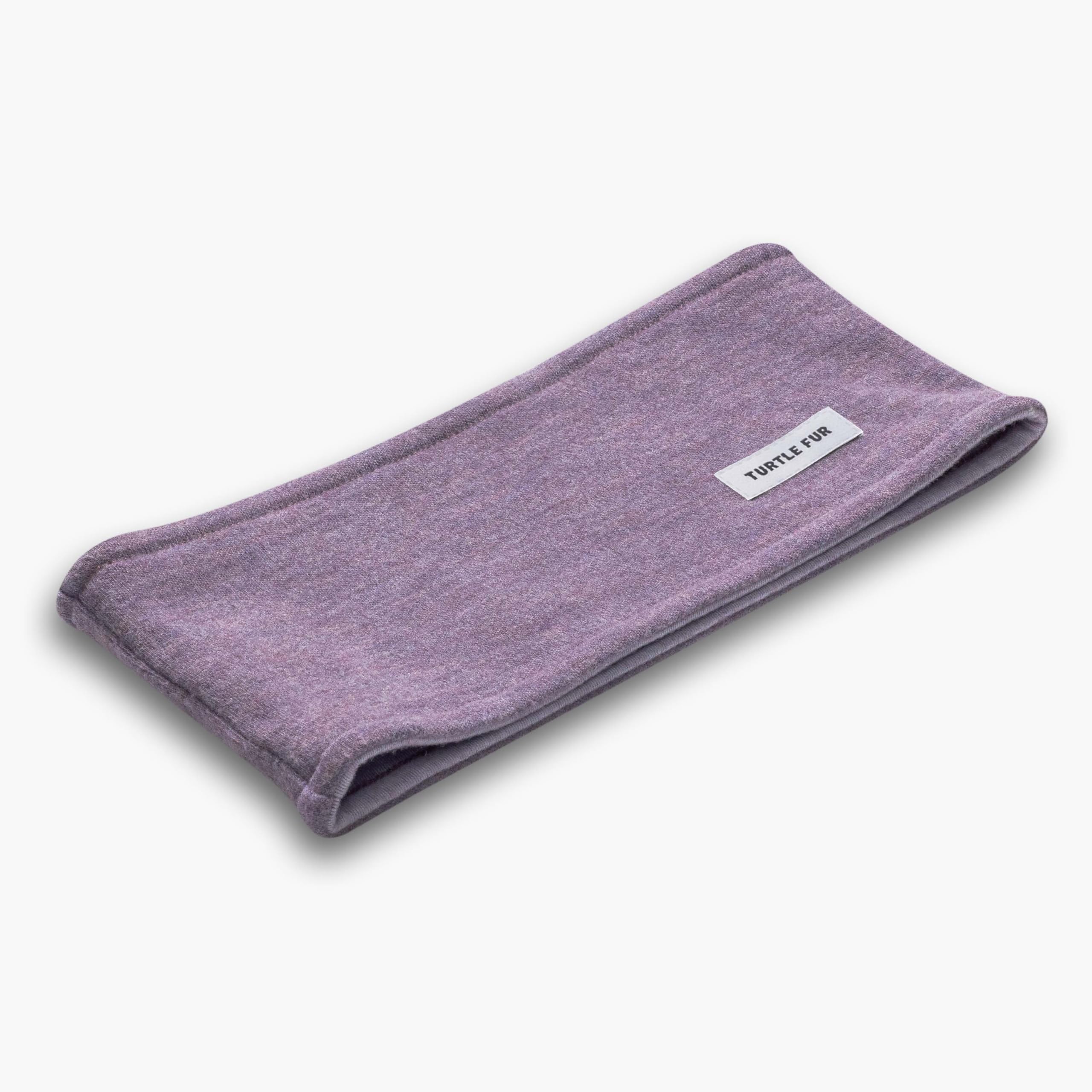 Turtle Fur Comfort Shell Luxe Wide Headband, Plum