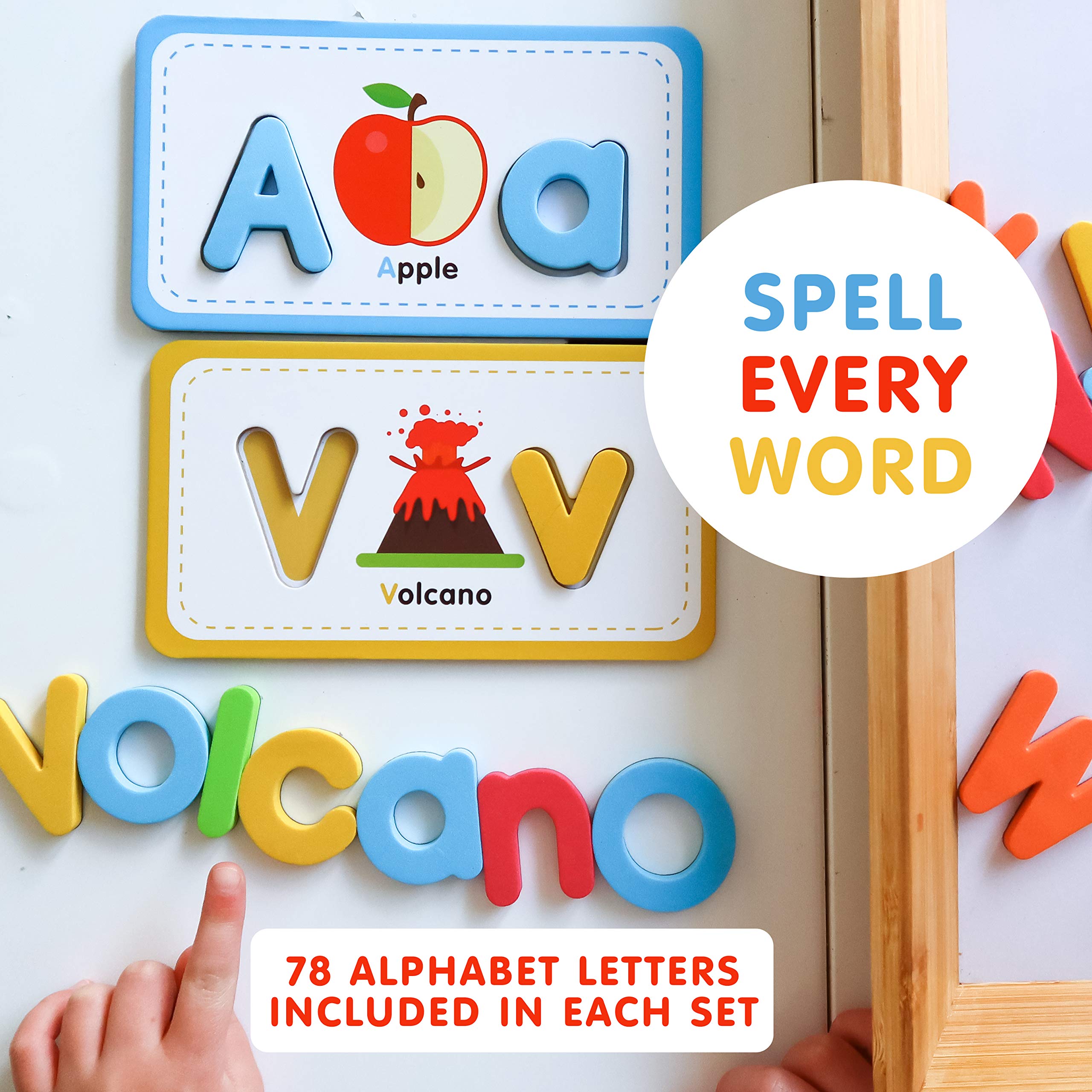 Buy Curious Columbus Alphabet Flash Cards, for Kids Ages 48 ABC