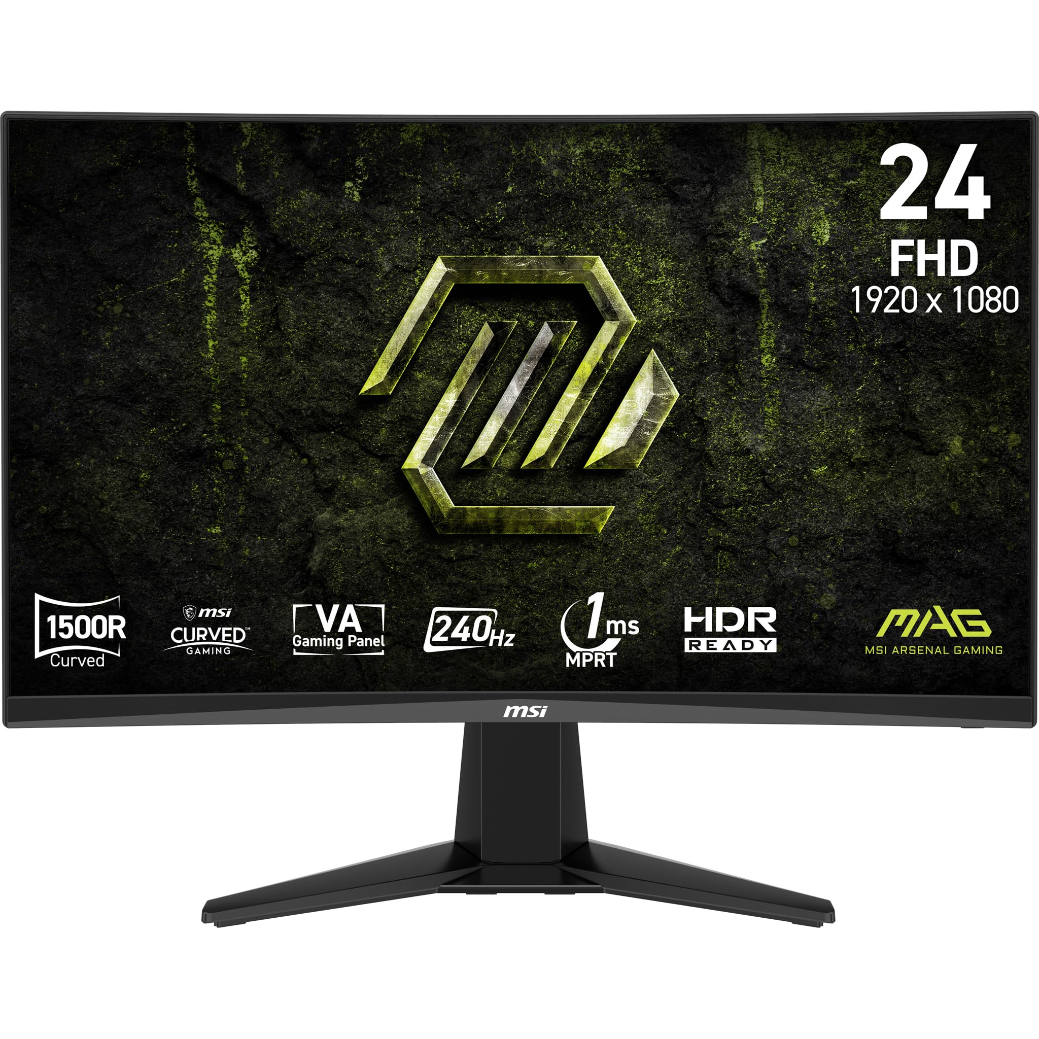 MSI MAG 245C X24 Écran Gaming incurvé 23.6" FHD