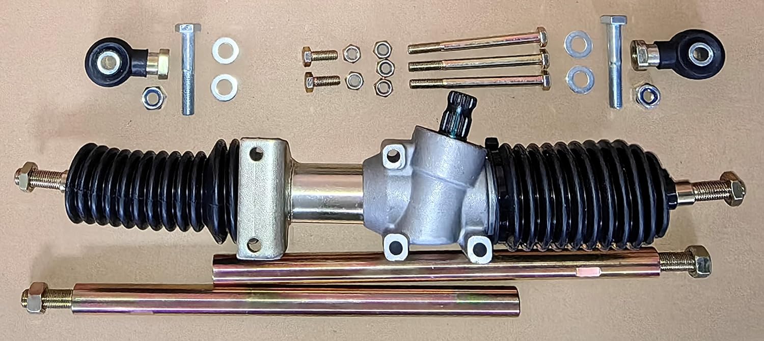Steering Rack and Pinion Assembly 1823902 with Tie Rod Ends Replacement for 2013 2014 2015 2016 2017 2018 Polaris Ranger XP 900 HST BRUTUS UTVs