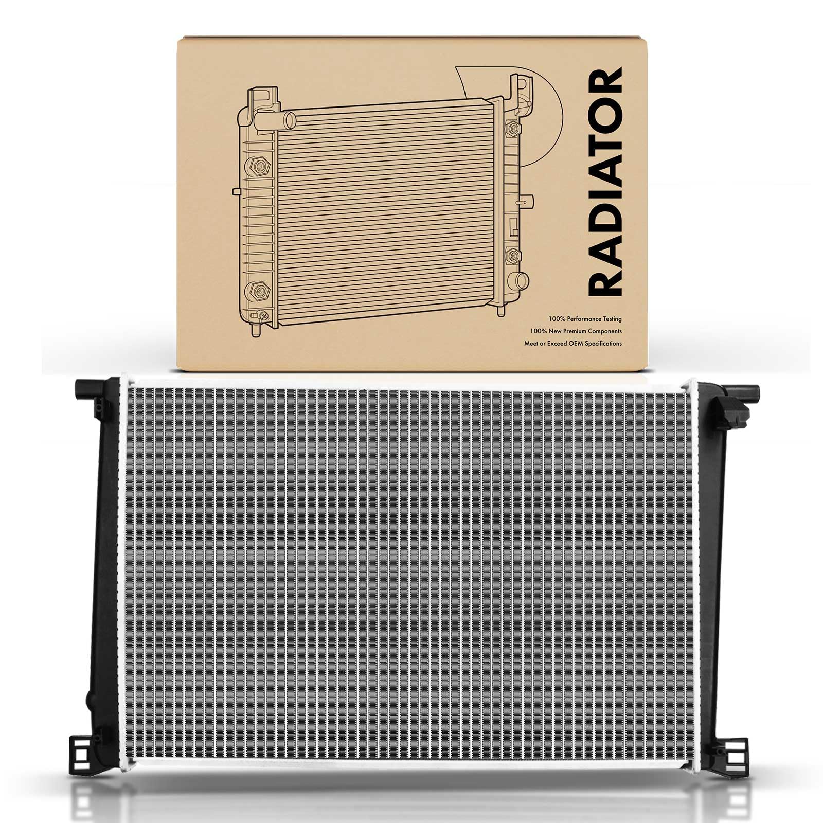 Frankberg Radiatore Motore Radiatore acqua Benzina Compatibile con M.i.n.i R56 1.6L M.i.n.i Cabriolet R57 1.6L M.i.n.i R56 1.4L M.i.n.i Countryman R60 1.6L M.i.n.i Clubman R55 1.6L 17118675266
