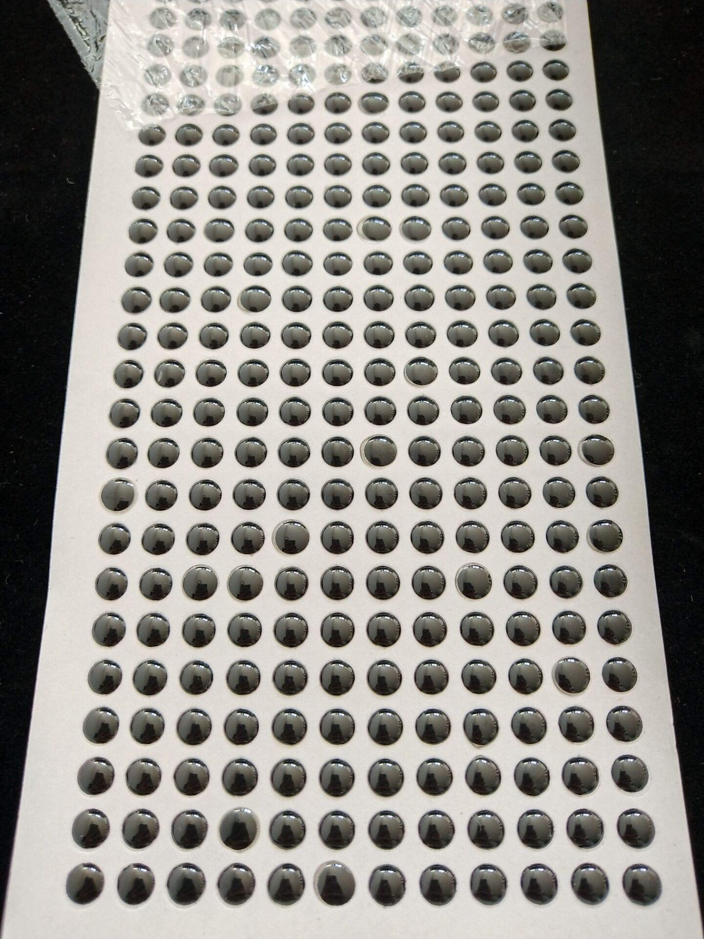 2mm 3mm 4mm 5mm 6mm 7mm 8mm Yellow 3D Soft Holographic Fishing Lure Jig Fly Tying Material Craft Doll DIY Eyes (500pcs 4mm)