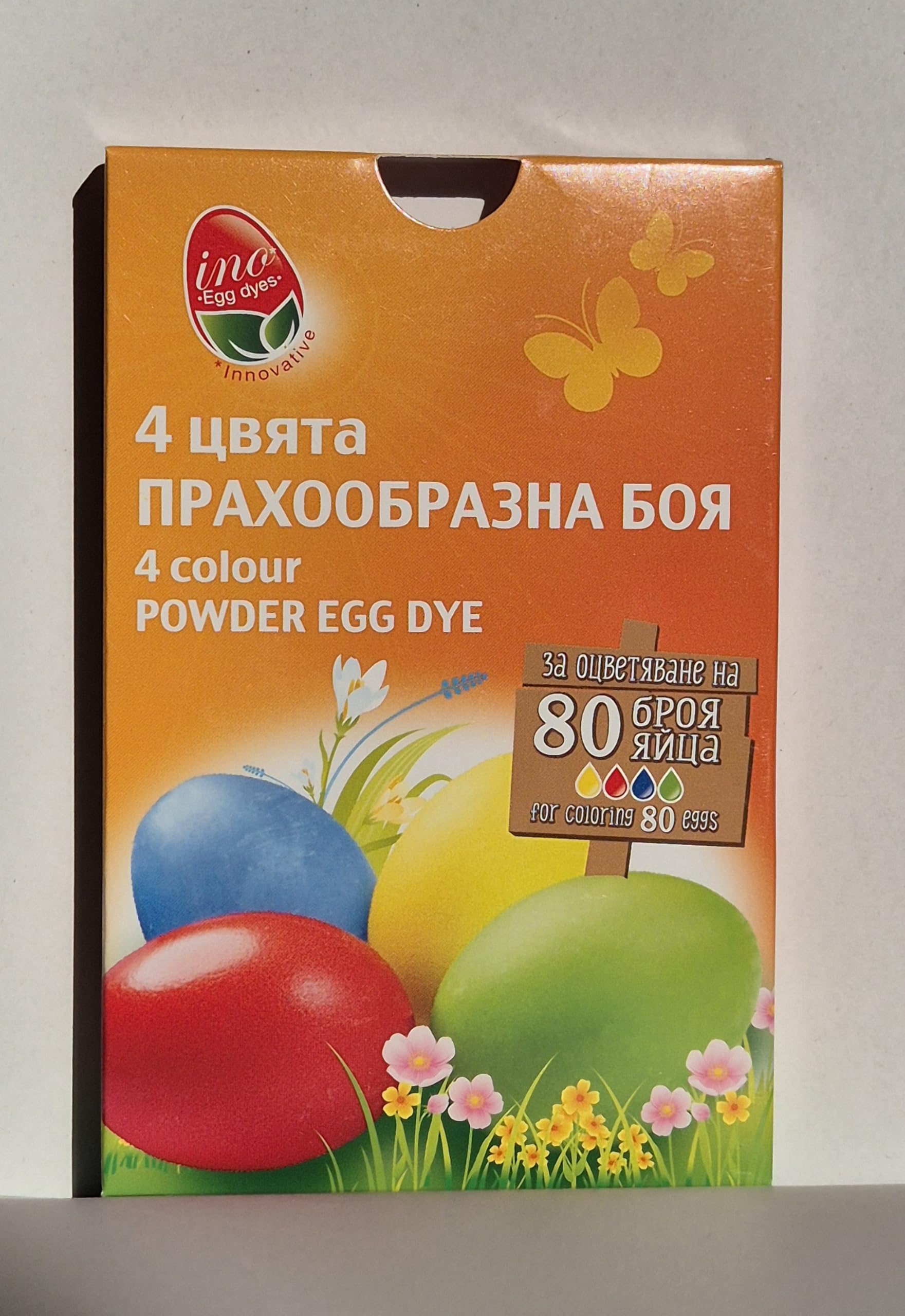 Vesache Metma 4 Colour powder egg dye Easter egg for decorating Easter eggs Easter Eggs Paint