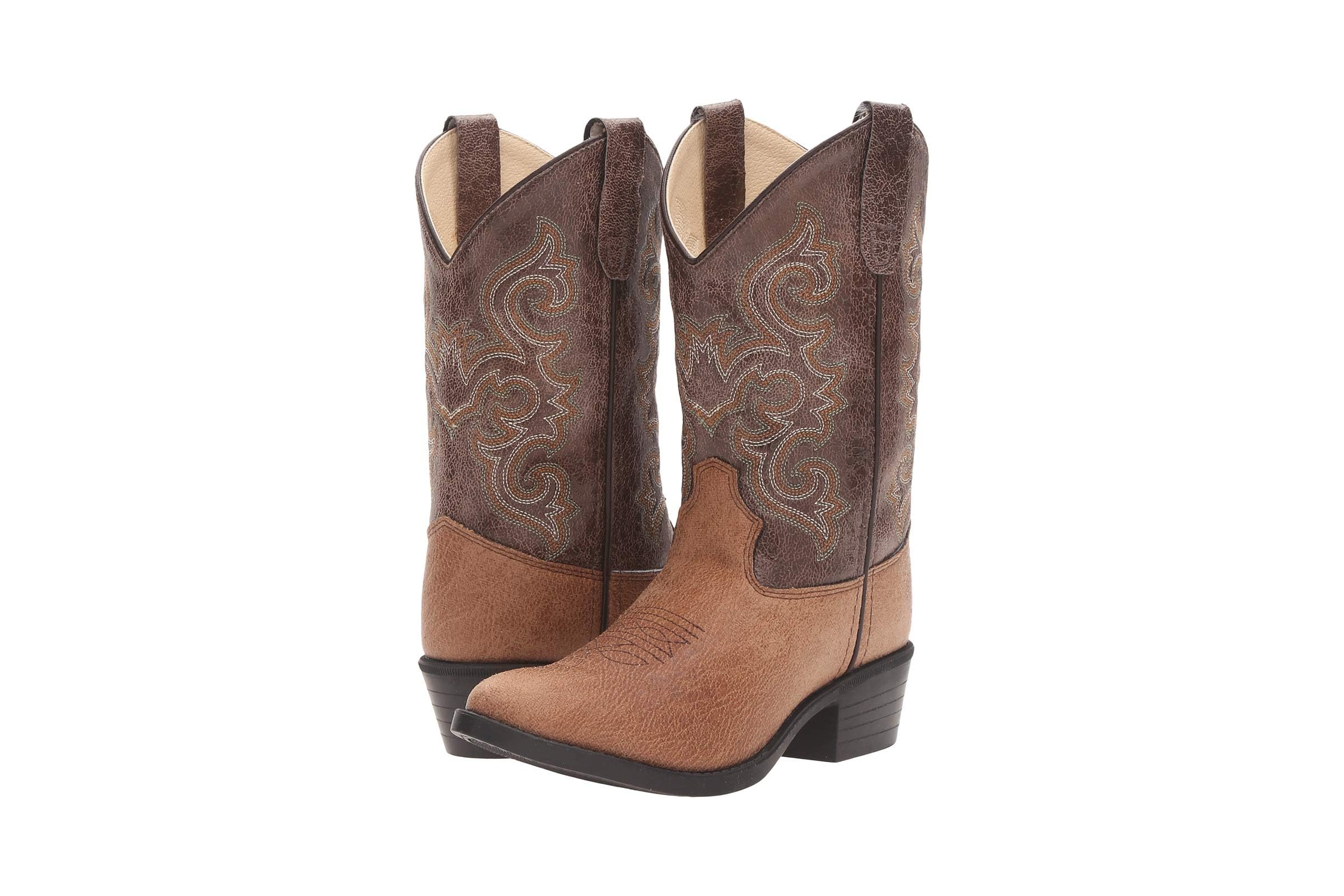 Ботинки Old West Kids Boots J Toe Vintage (Toddler/Little Kid)