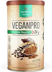 Nutrify - Proteína Vegetal VeganPro - 450g - Cacau