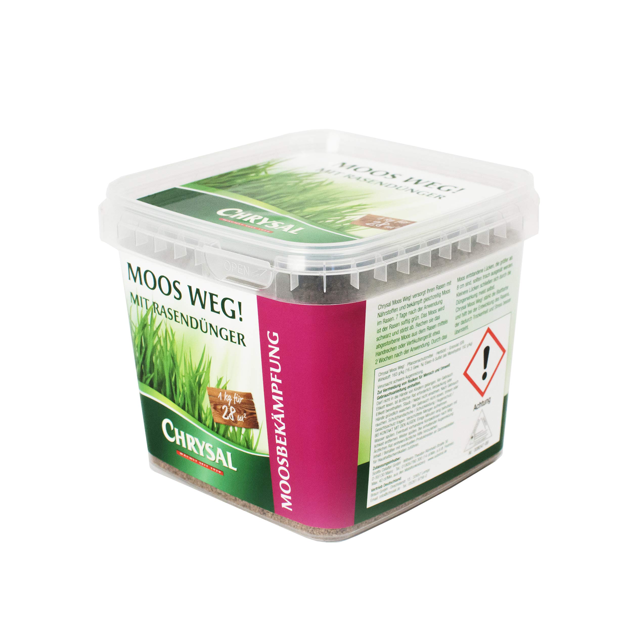 Chrysal rasen-dnger + moos weg 1kg : Amazon.de: Garten