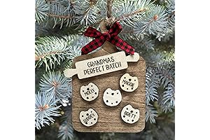 Personalized Cookie Board Perfect Batch Ornament: Capture the Warmth of Family Traditions