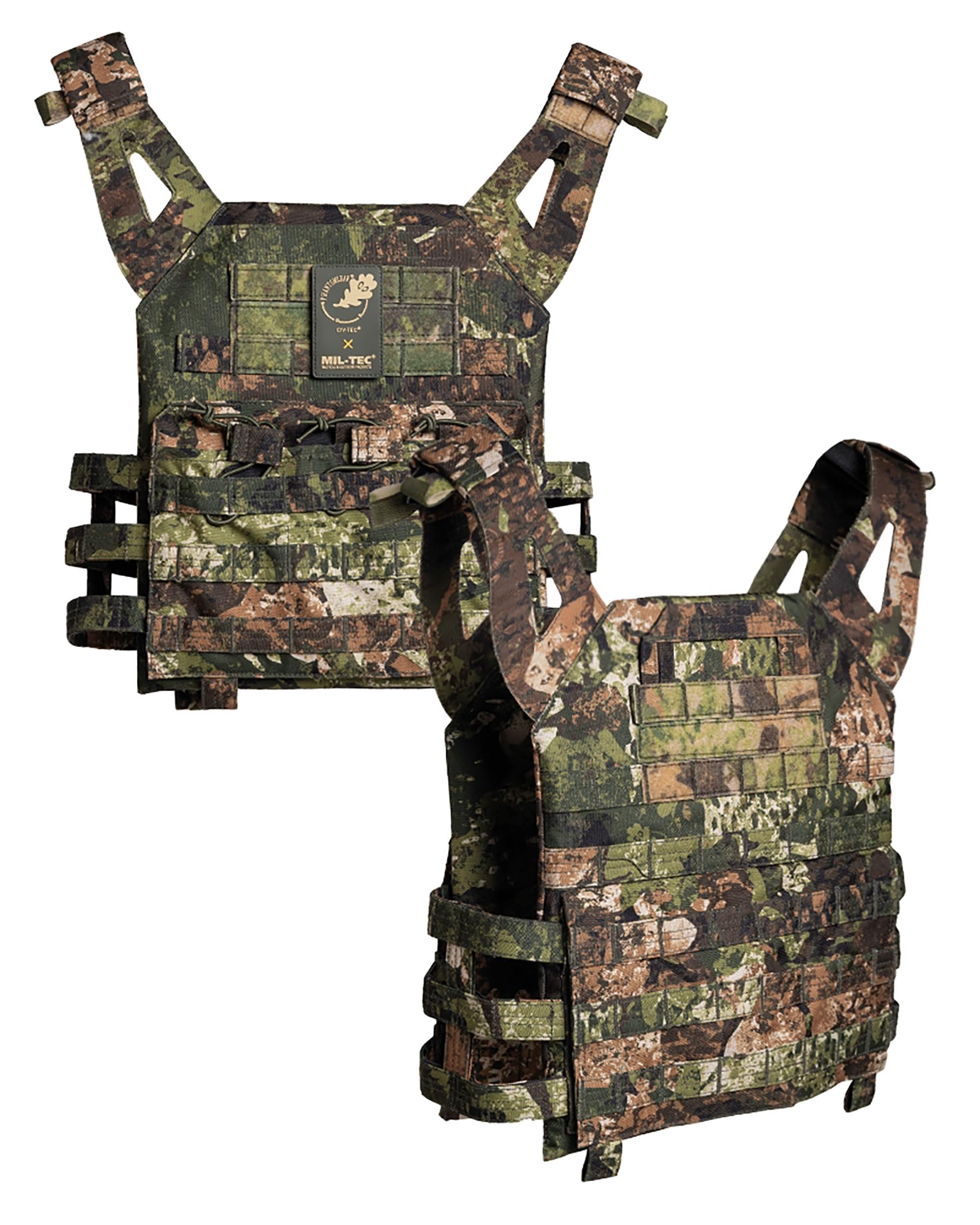 Mil-Tec Plate Carrier Weste Gen.II Phantomleaf WASP I Plattenträger (Einheitsgröße, WASP I Z3a)