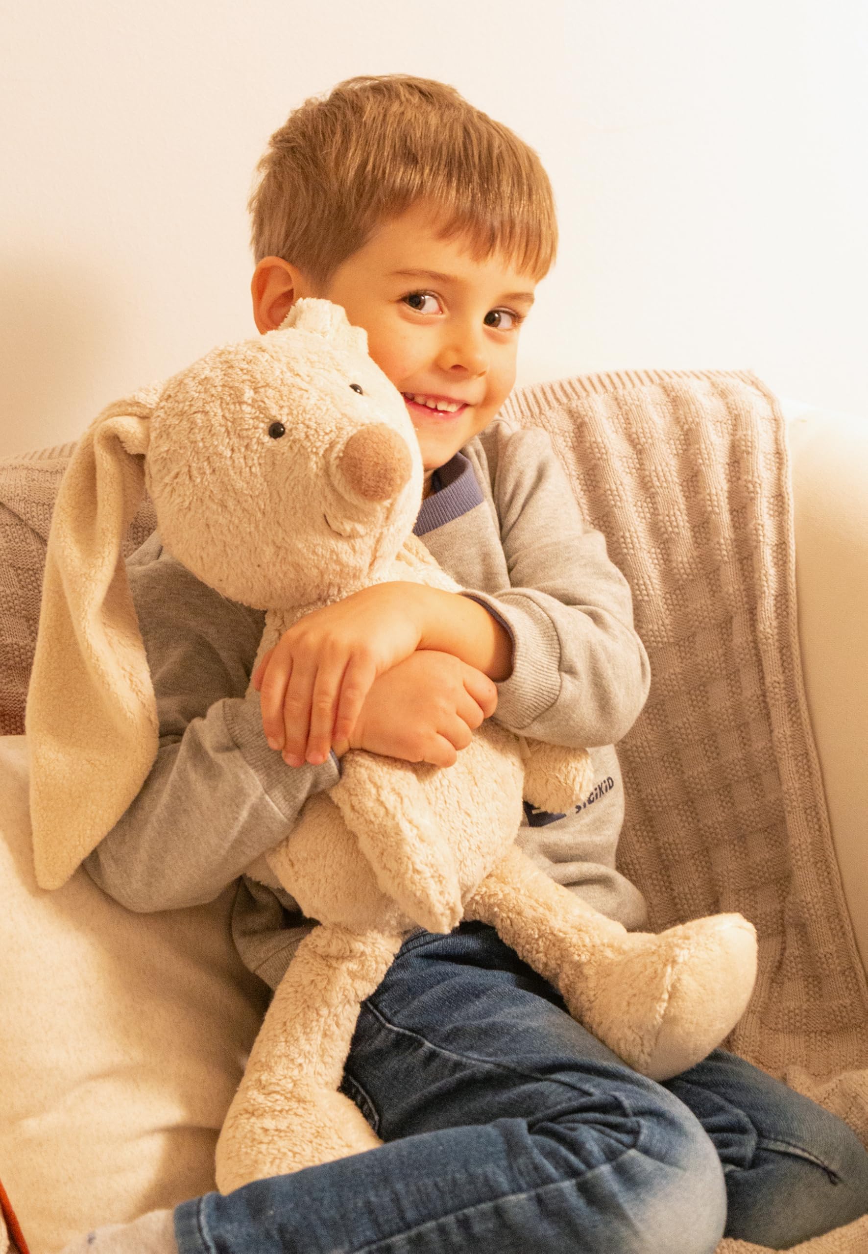 Sigikid Hase Kuscheltier Schmusetier Kinder Plüsch Geschenk Begleiter
