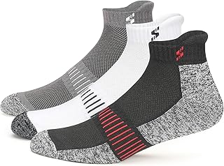 Supersox Ankle Socks for Men & Women (Unisex) Made With Durable, Breathable Cotton, Anti Odour & Anti Bacterial - Pack of 3, Free Size Price in India
