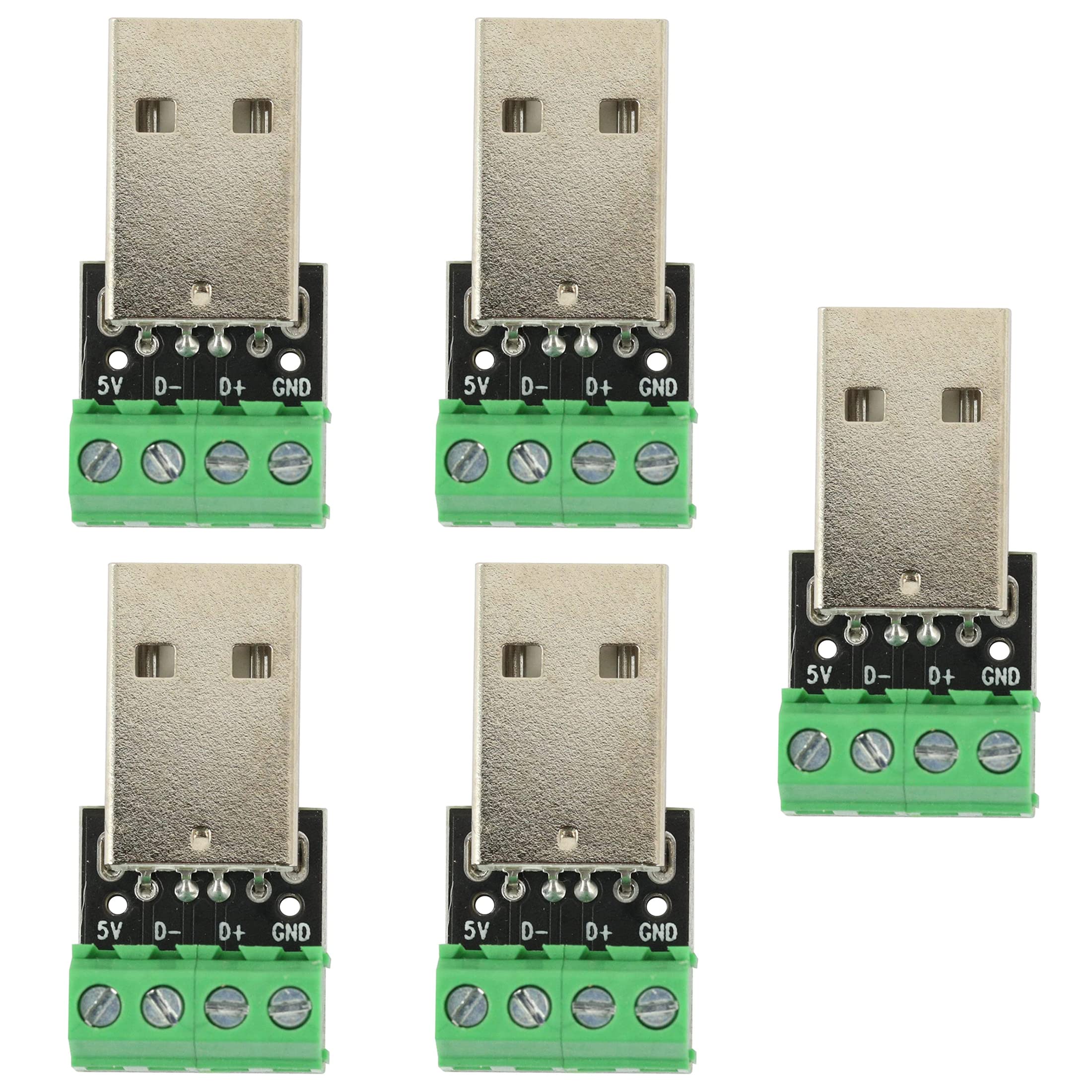 Breakout Board USB 2.0 Type A Male 2.54mm Header - Foto 8