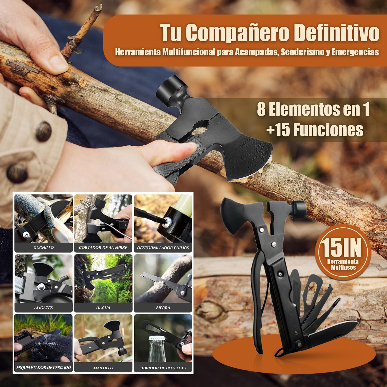 Gemmac Kit Supervivencia 140 en 1 Equipo Botiquin de Primeros Auxilios Completo, Survival Kit Catastrofe Tener 2000 mAh Radio a Pilas Linterna Camping Botiquin Hogar Caza Senderismo Montaña Regalo