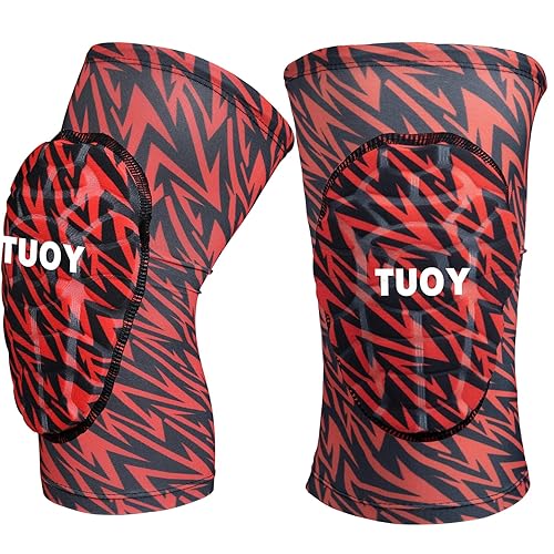 Miniatura 5 de TUOY Rodilleras de compresión acolchadas para rodilla - Tallas para jóvenes y adultos (1 par)