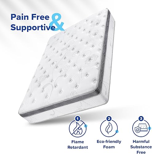 Miniatura 4 de Sleeplace 13 Euro Box Cool I Gel  espuma memoria suave parte superior colchón de resortes