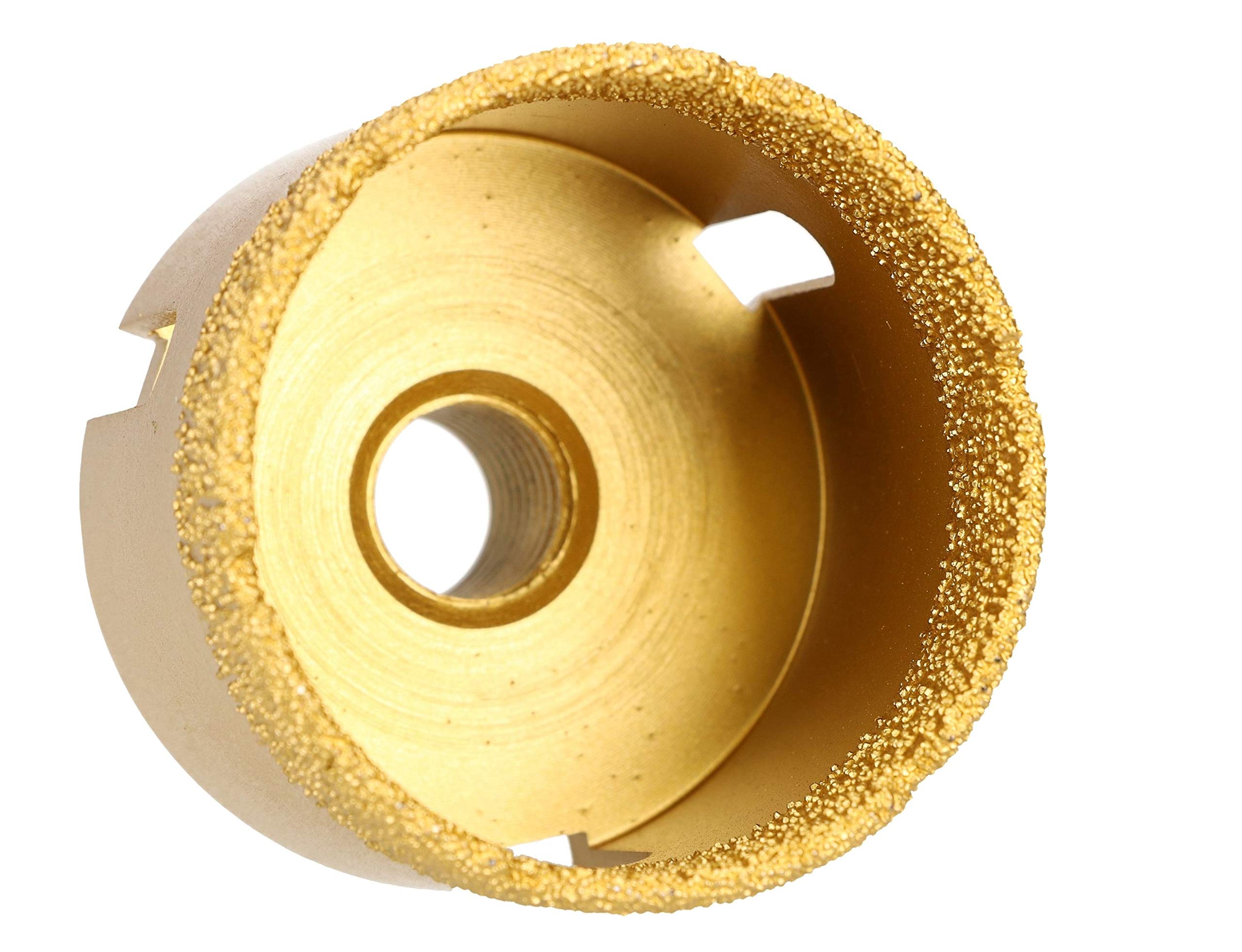 KOTARBAU® Broca de Diamante con Rosca M14, 51mm, Abridor de Agujeros para baldosas, Azulejos, cerámica, mármol, Broca diamantada, Brocas de Diamante, Corona de Diamante para taladrar en seco