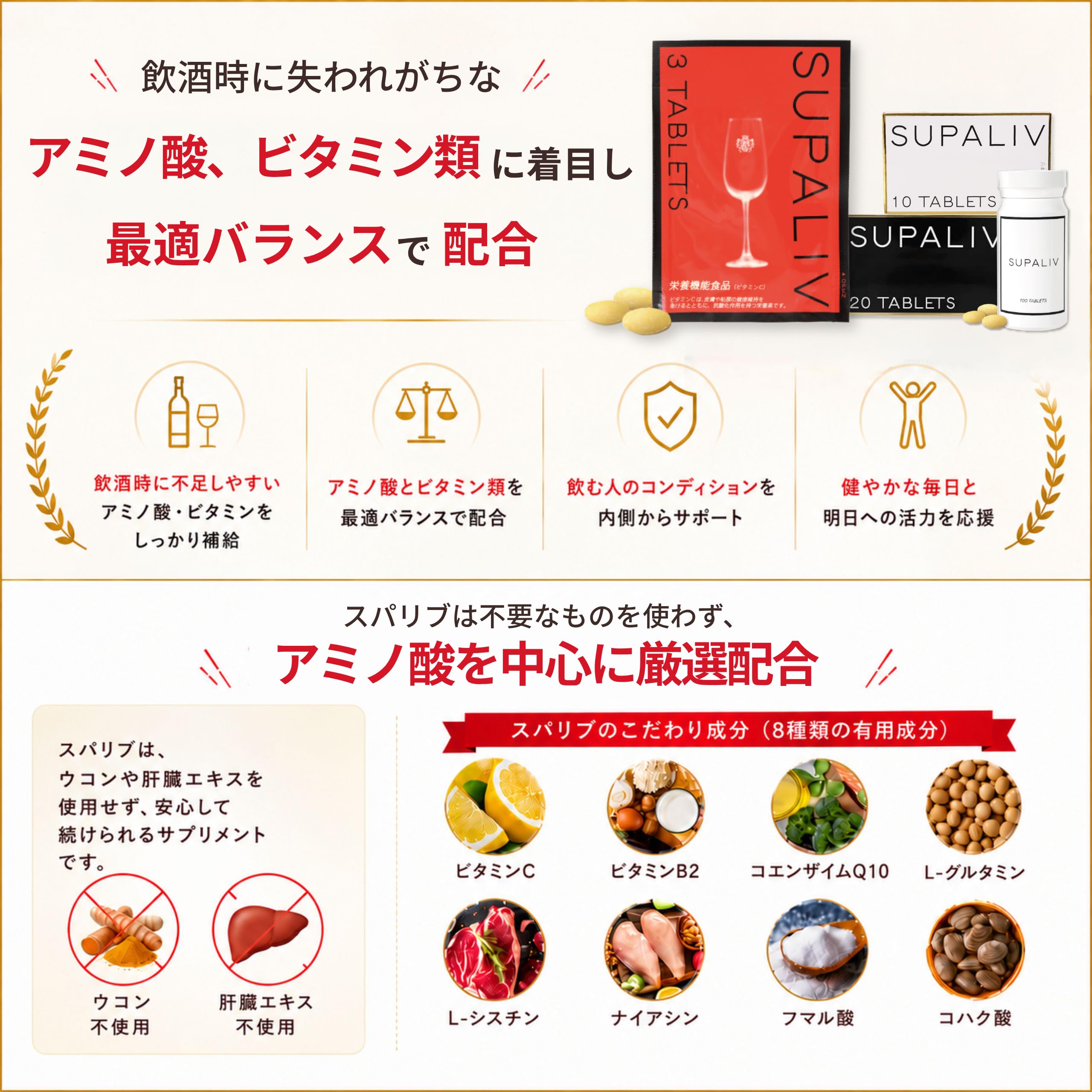 Amazon.co.jp: SUPALIV [スパリブ] 特許取得サプリメント コエンザイム