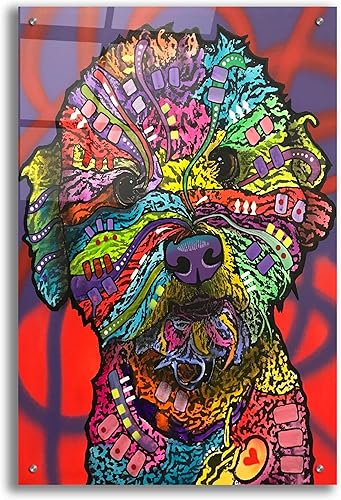 Epic Art 'Wrigley' by Dean Russo, Acrylic Glass Wall Art, 24"x36"