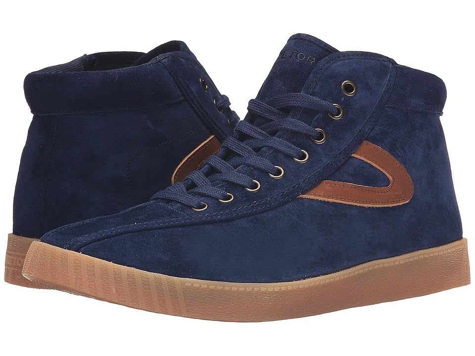 

Tretorn Nylite HI7 (Night/Night/Saddle) Men's Lace up casual Shoes