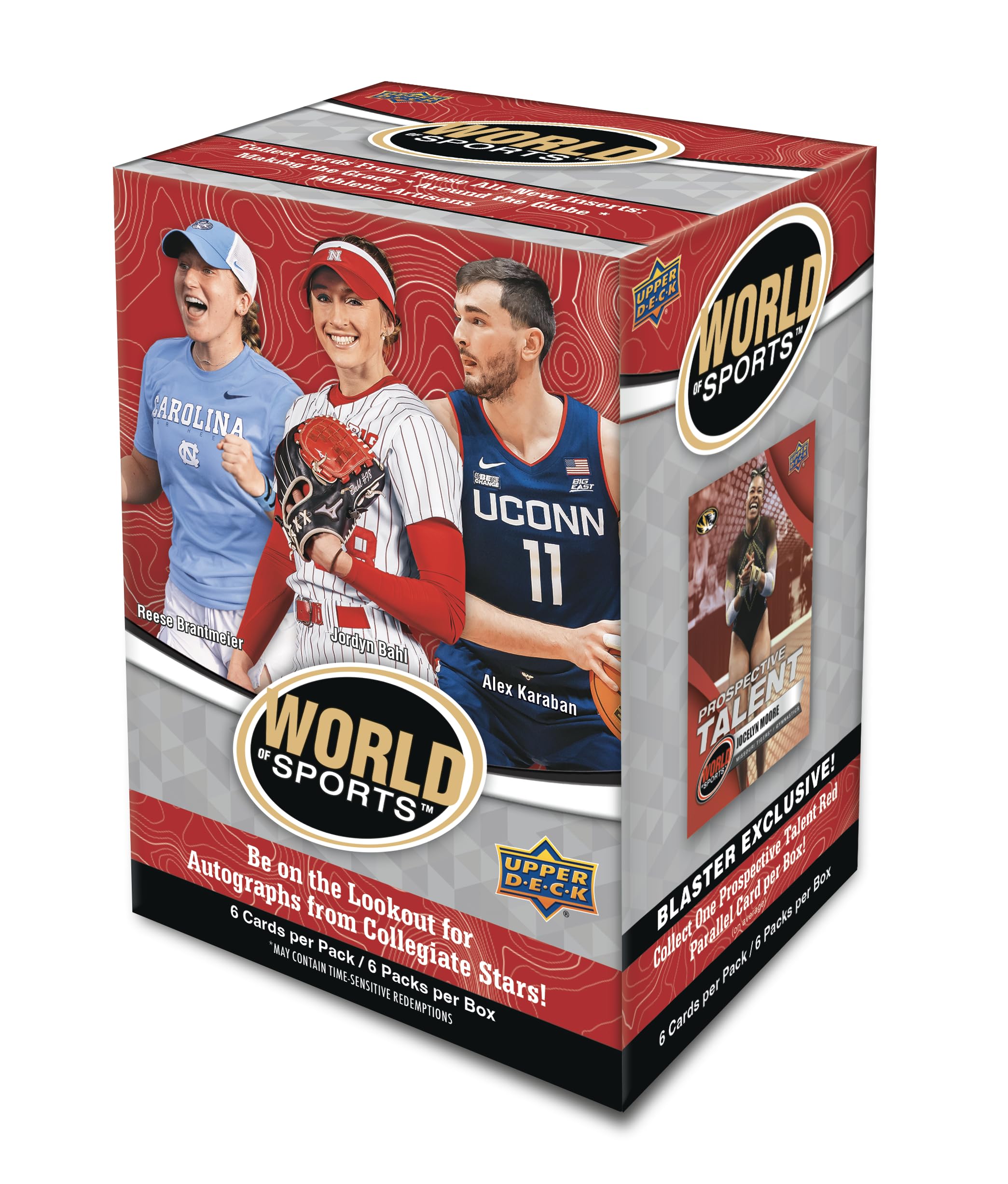 Amazon.com: Upper Deck World of Sports Volume 1 Blaster Box : Toys