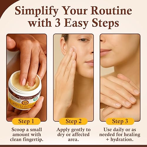 Miniatura 4 de Sweet Bee Naturals - Sweet Bee Magic, crema curativa todo en uno. Bálsamo orgánico para la piel, ayuda para la piel, lote pequeño fabricado en los