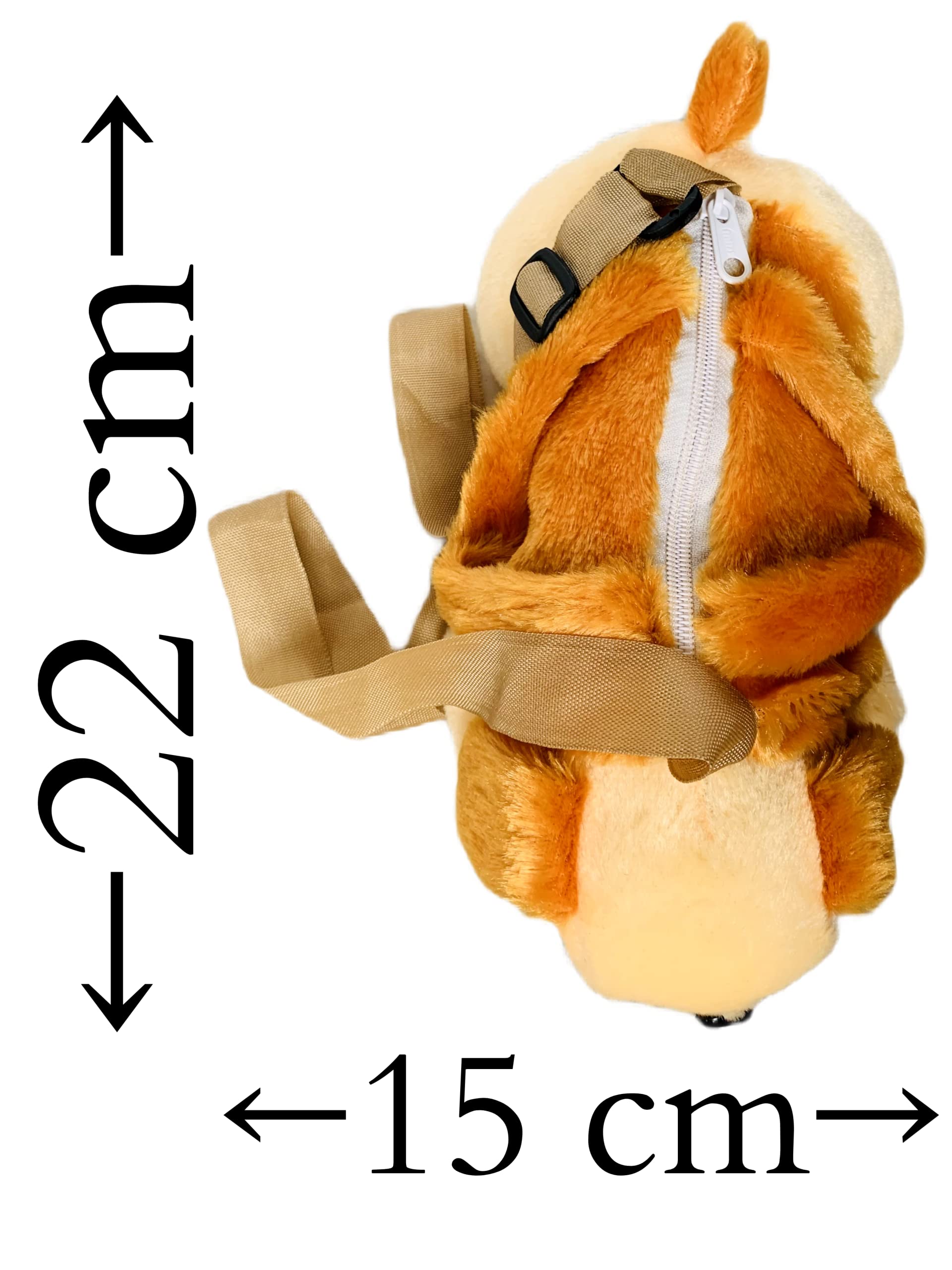 CULT FACTORY Soft Toy Bag Plush Teddy Doggy Cute Handbag for Baby Girls Animal Dog for Home 1