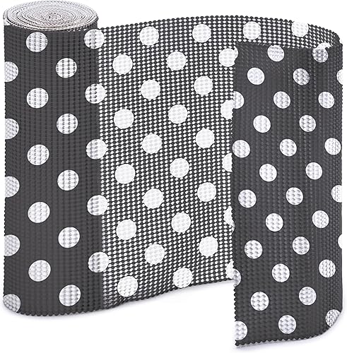 RAY STAR Revestimiento para estantes, revestimientos de refrigerador no adhesivos para estantes, lavable de 12 x 240 pulgadas, forro de vinilo para