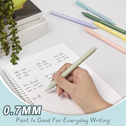 Miniatura 4 de Bolígrafos negros de oficina de 0.028 in para mujer y hombre (A - 12 unidades)