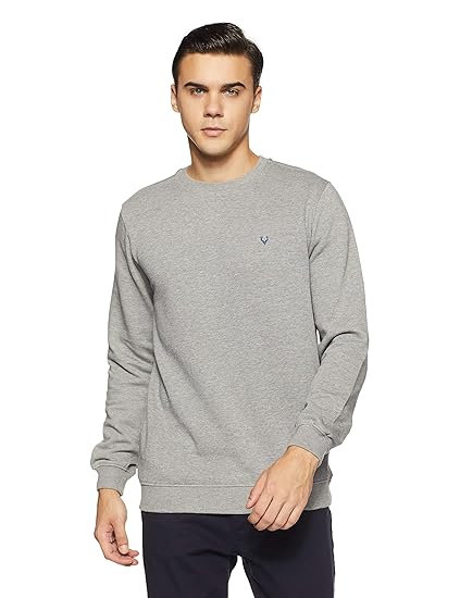 Men's Cotton Crew Neck Sweatshirt
