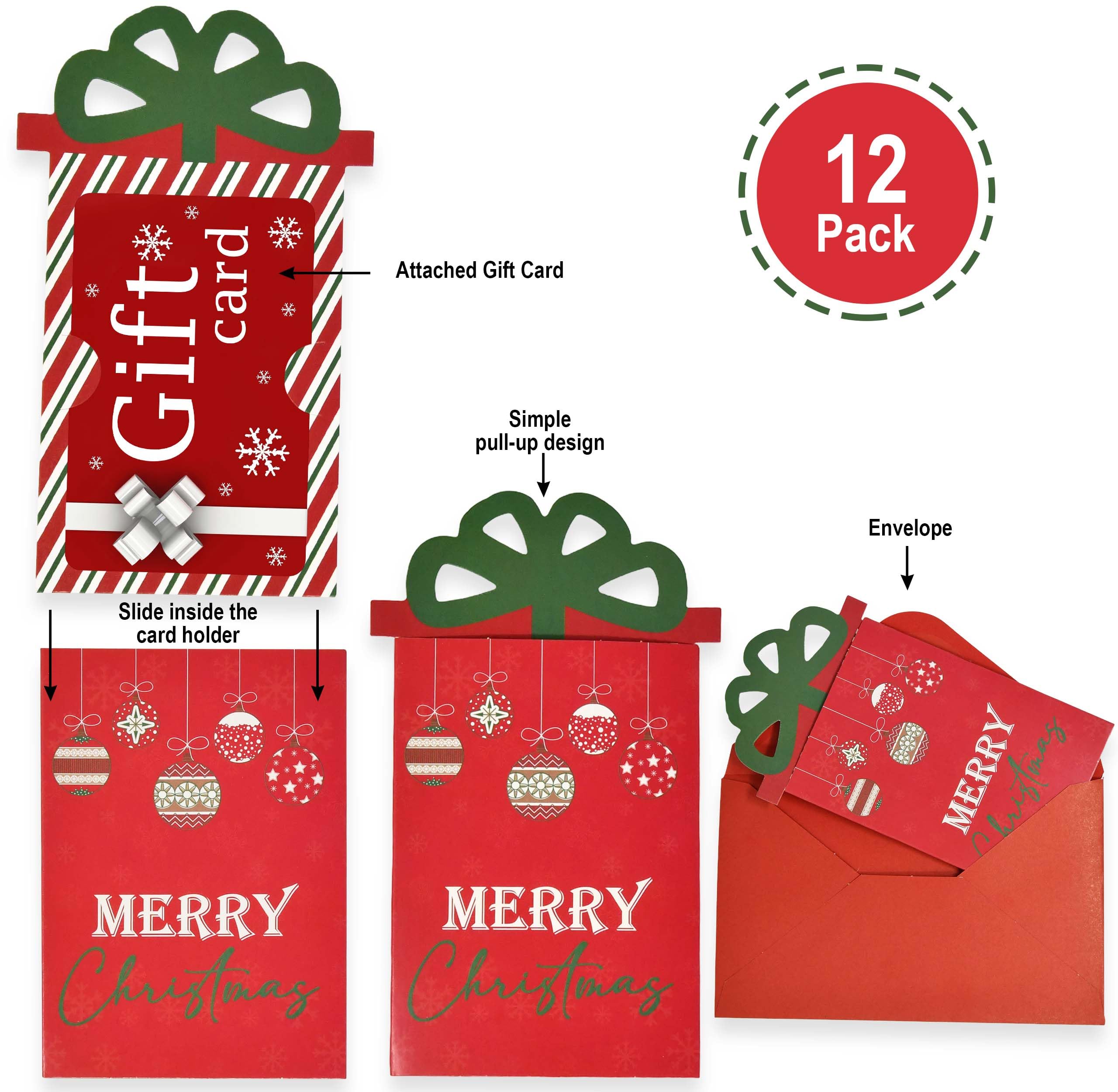 holiday gift card sleeves Printable and you are ready to give Christmas Money & Gift Card