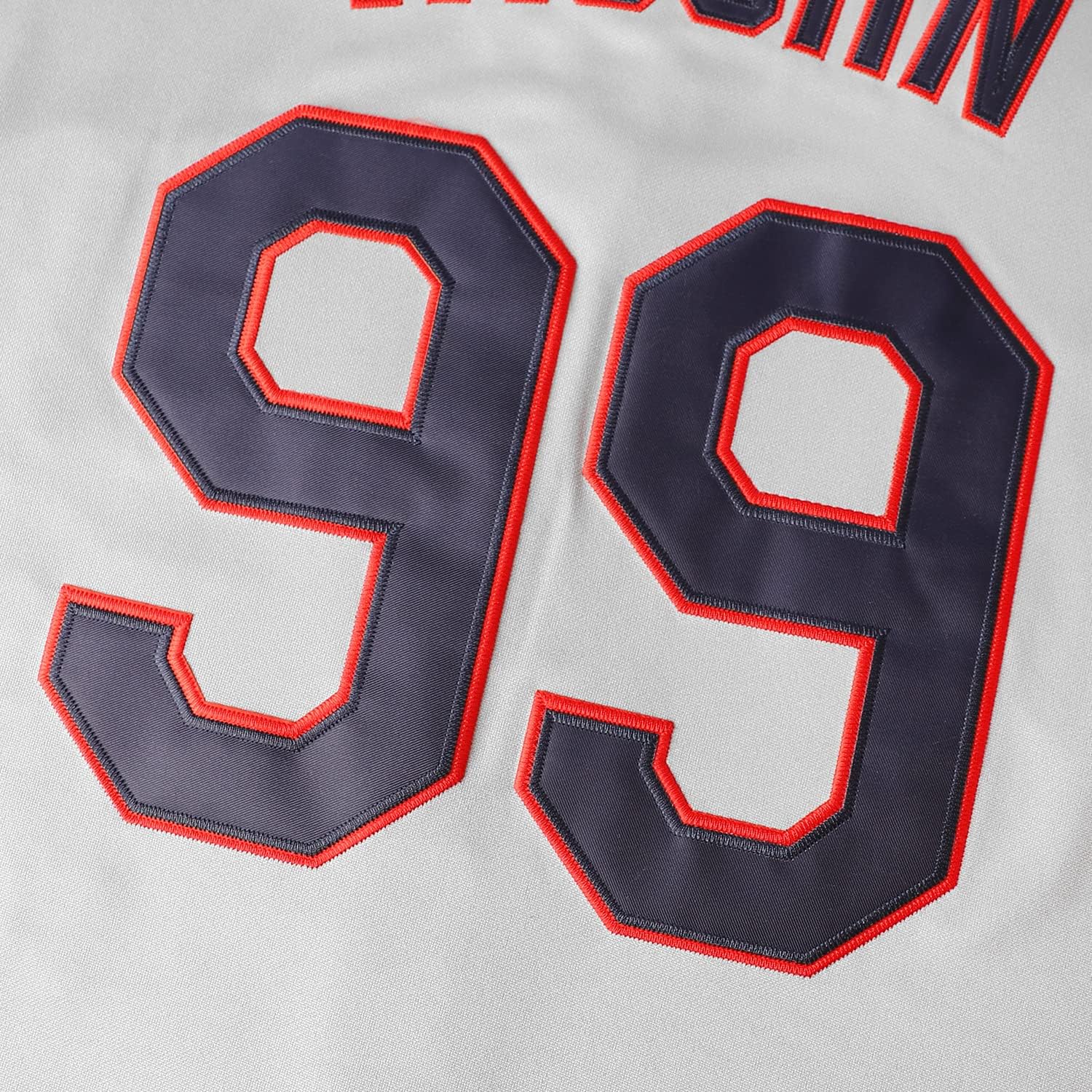 Men's Ricky Vaughn 99 Movie Baseball Jersey,90s Hip Hop Clothing Stitched Sports Fan Shirt Jersey Navy Grey White