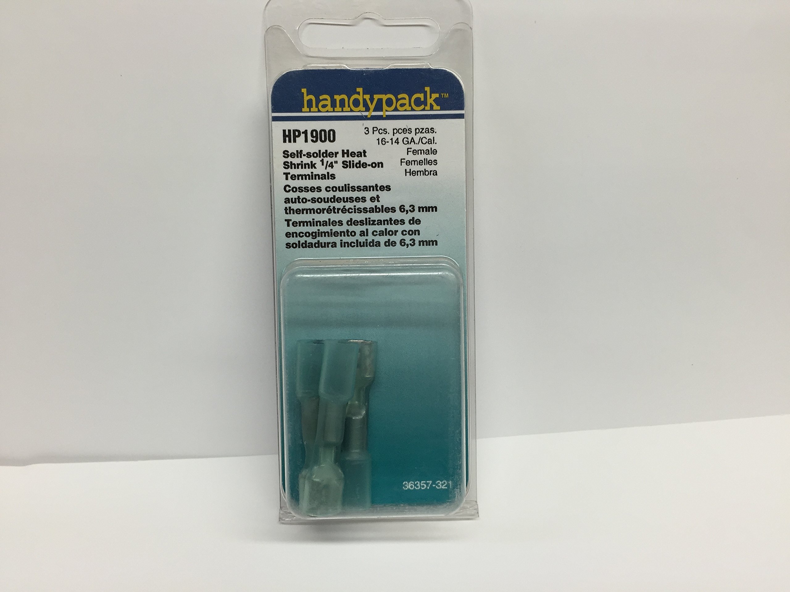 Hembra Slide Terminal ^ 1/4 "^ Self soldadura encogen al calentarse ^ ^ 16 – 14 Gauge