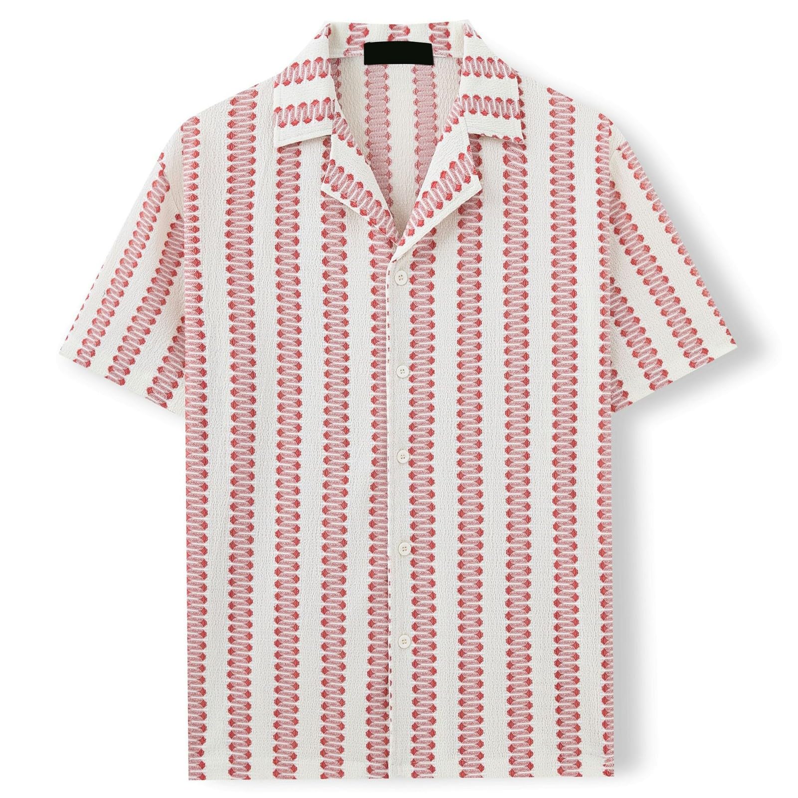 Camisa de Manga Corta para Hombre Casual Verano Playacamisetas Lino hombreCmodo y Transpirable