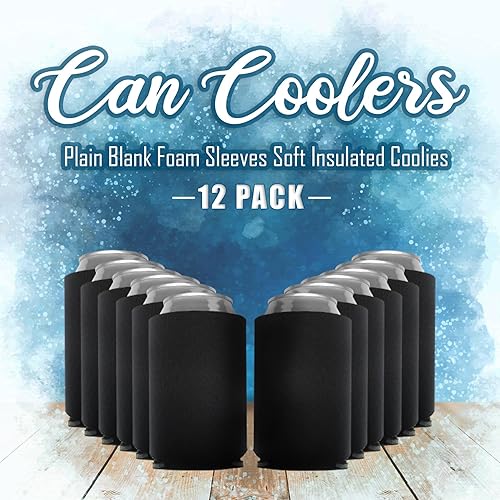 Miniatura 2 de Fundas para latas en blanco, soporte para refrigerador, decoración de fiesta de cumpleaños, accesorios de despedida de soltera, soporte para