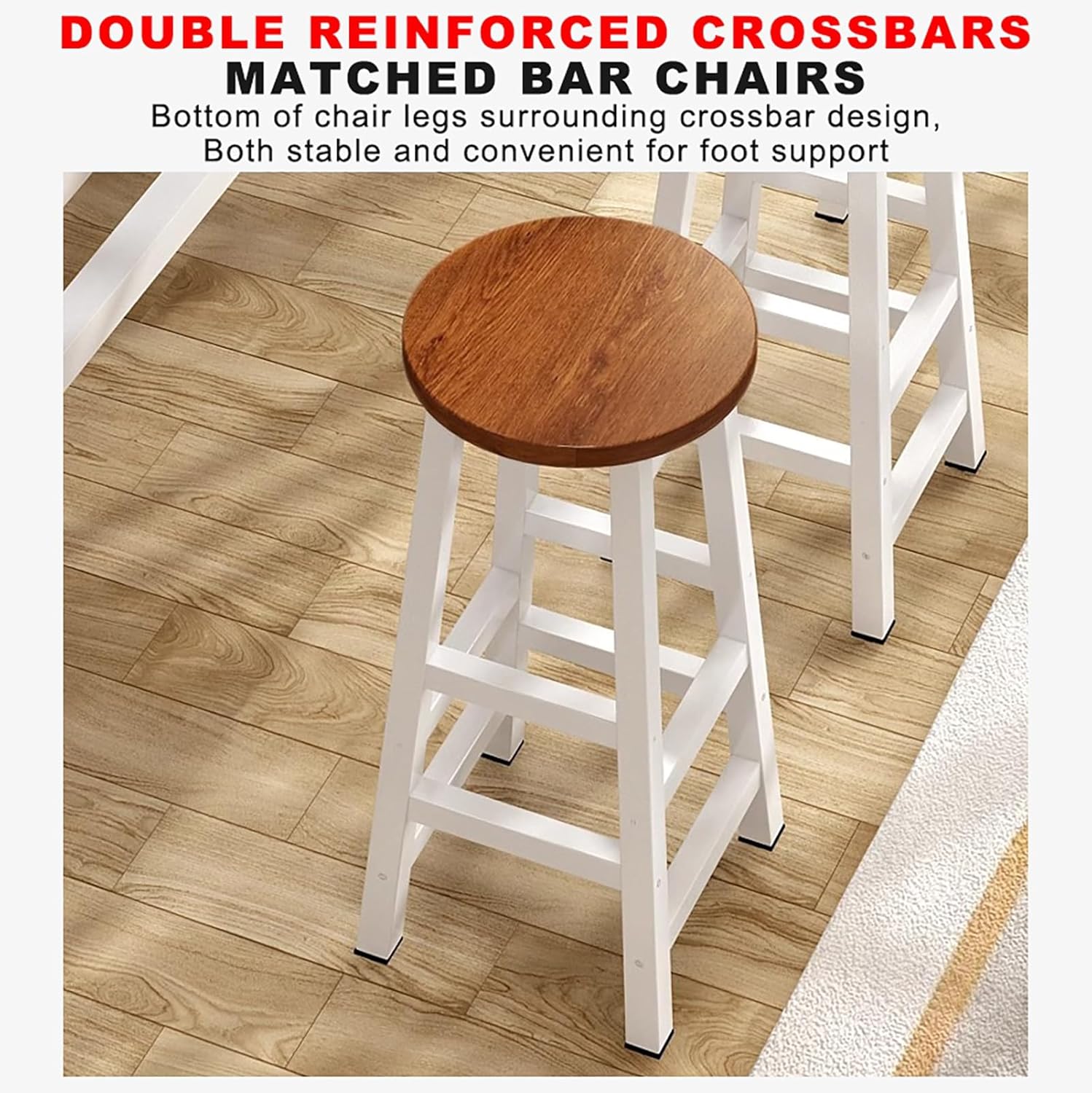 Modern Rectangular Bar Height Table,Narrow Side Table,Modern Wood Bar Table Set,for Small Space,Kitchen,Cafe.(Light Yellow,39.4x11.8x39.4in)