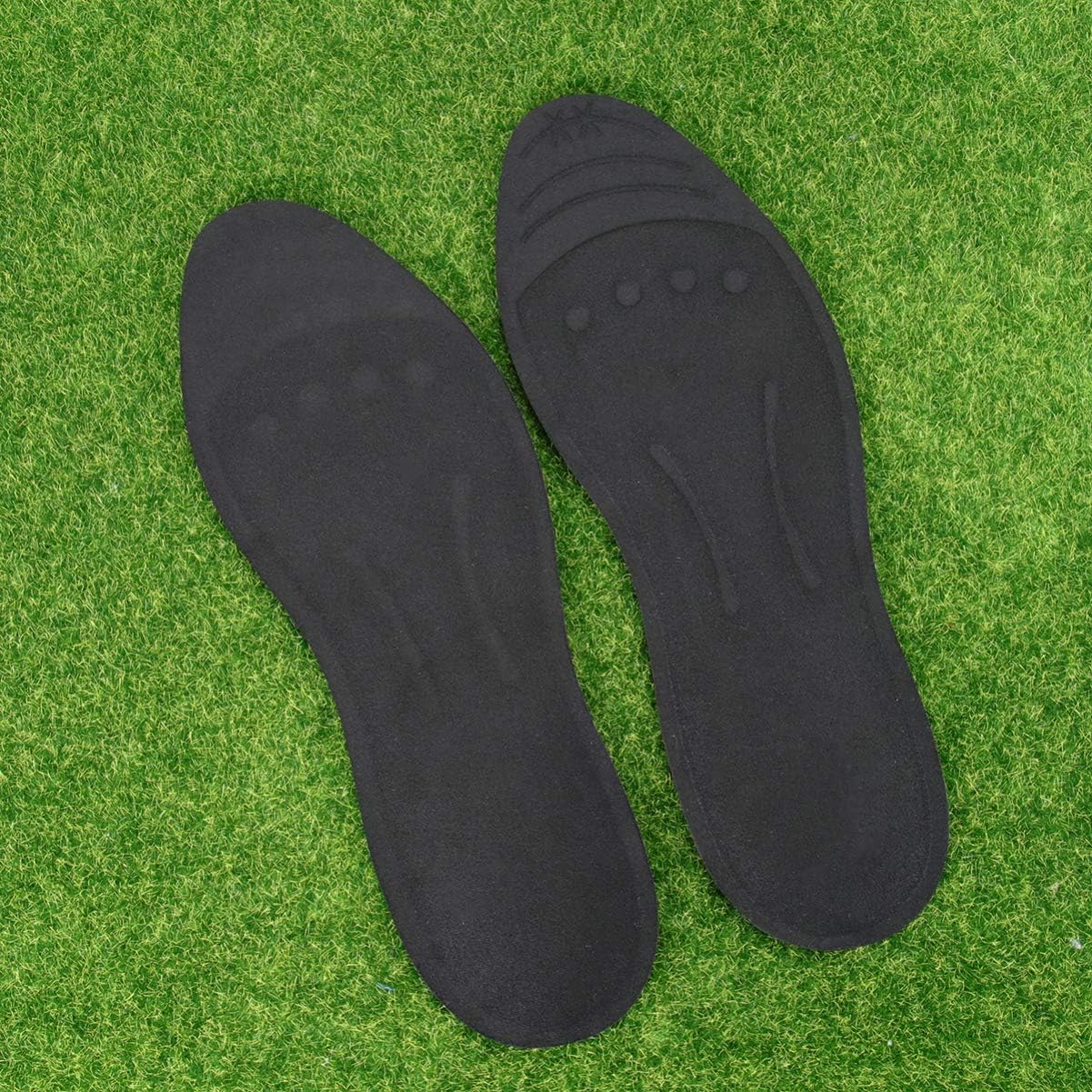 Exceart 1 Pair Liquid Massage Insoles Glycerin Filled Insert Orthotic Shoe Insoles Foot Massage Breathable Sports Shock Absorption Insoles for Men Women Size L2 - Image 8