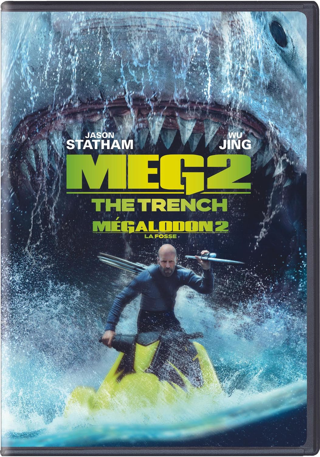 Meg 2, The: The Trench (BIL/DVD): Amazon.ca: Jason Statham, Wu