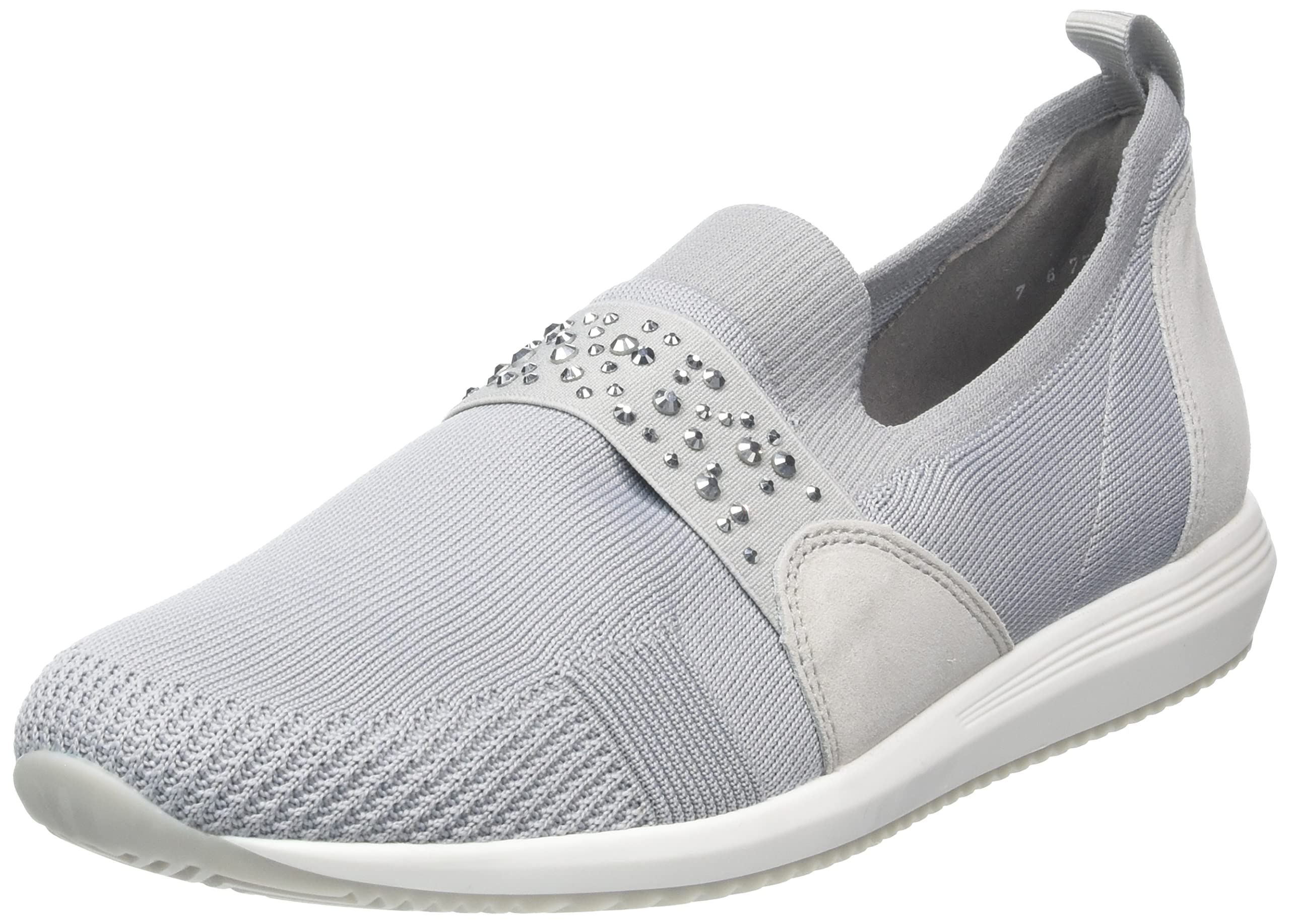 ARA Women's Lisbon Slippers, Pebble, 41.5 EU, Pebble Grey, 8.5 UK