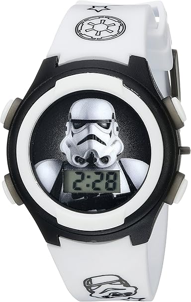 Accutime Star Wars Kids' Stormtrooper Digital Display LCD